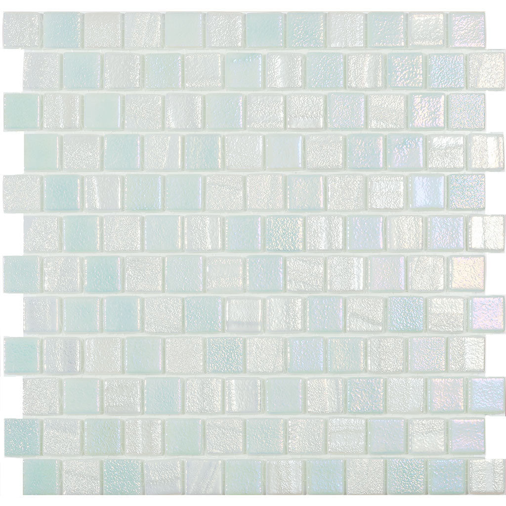 Fusion White T 1 X 1 Brick Glass Tile Vidrepur Pool Tile Aquablu Mosaics