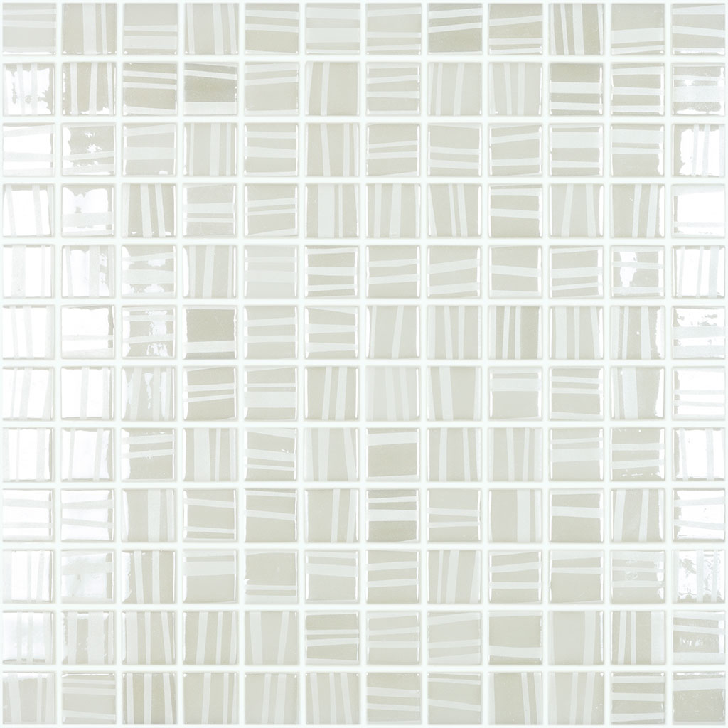 Tender White 1 X 1 Glass Tile Mosaic Pool Tile By Vidrepur Aquablu Mosaics