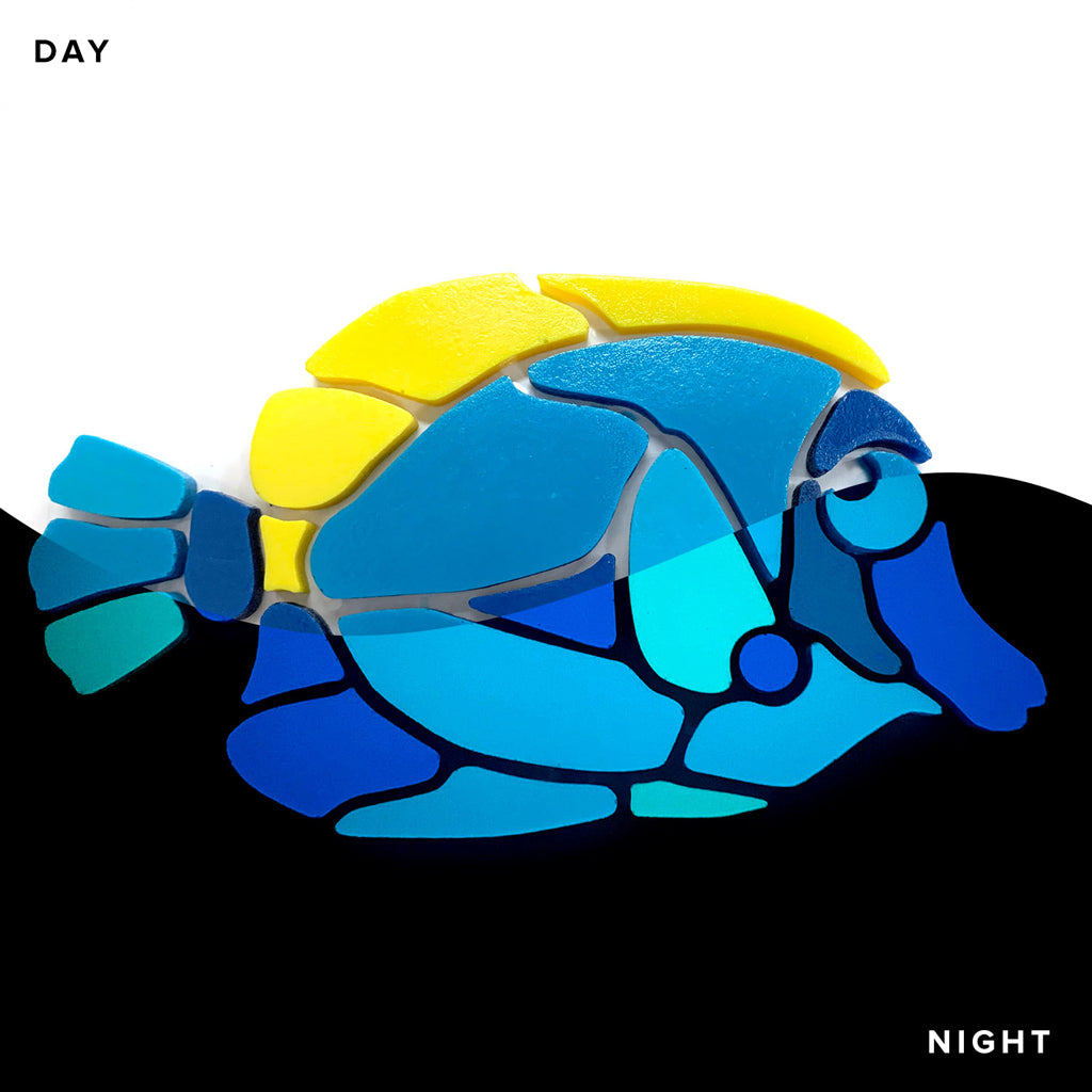 Tutorial for Tide Pool Sun Catcher Mosaic Tile, PDF Tutorial, Nightlight,  Found Object Art Tile 