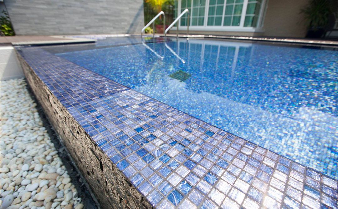 glass tile pool how long does tile last