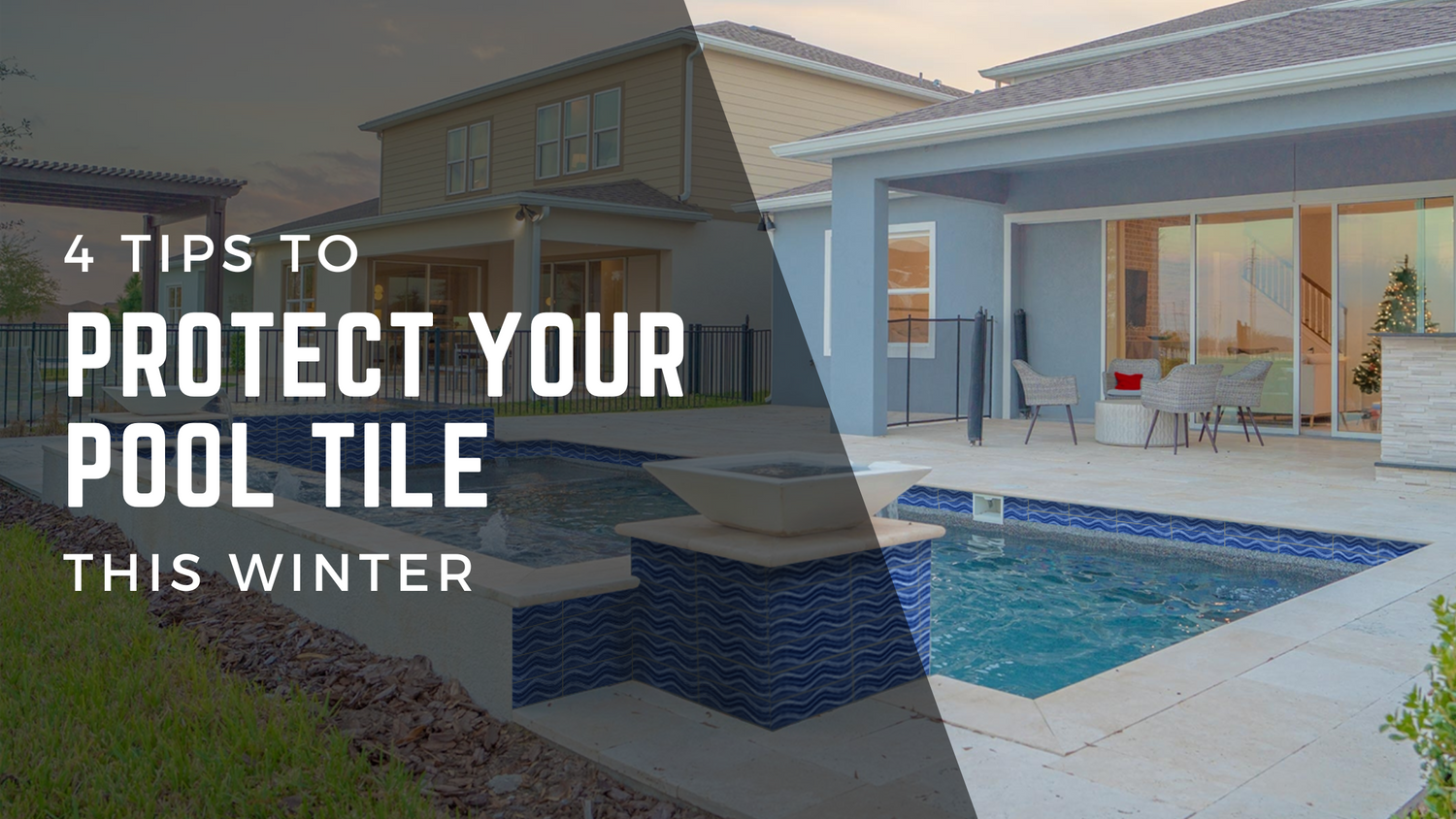 4 tips to protect your pool tile this winter