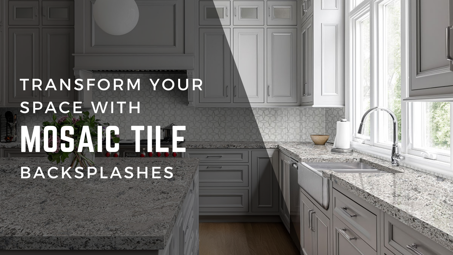 Transform your space with mosaic tile backsplashes