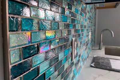 A Dive Into Mosaic Glass Tile:  Why Cast Glass is Class