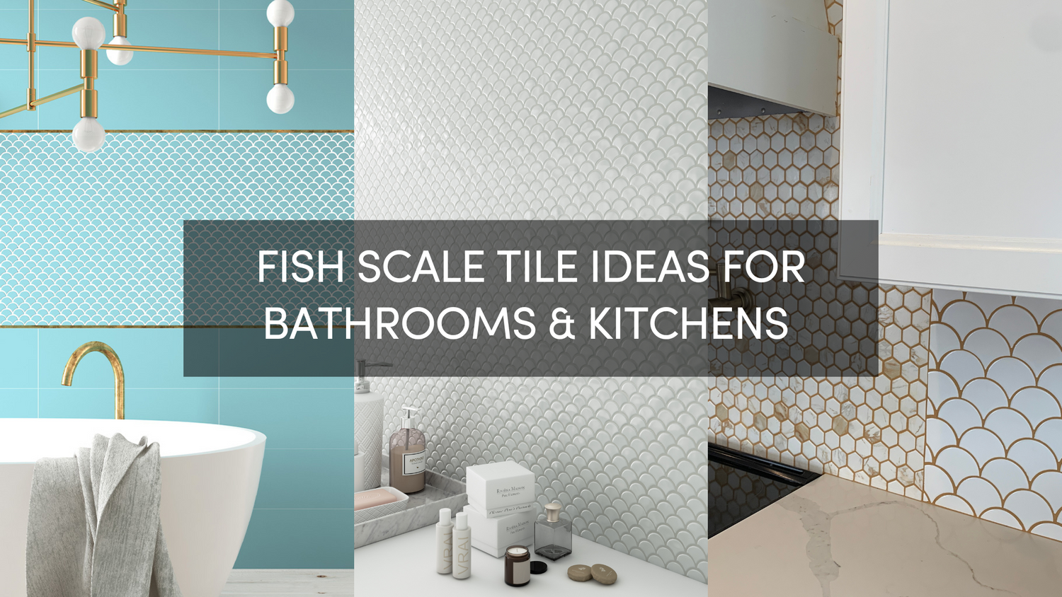 Mermaid And Fish Scale Tile Ideas for Bathrooms and Kitchens