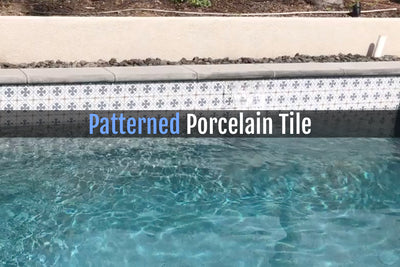 Patterned Porcelain Tile:  Adding Impact to Pools and Interiors