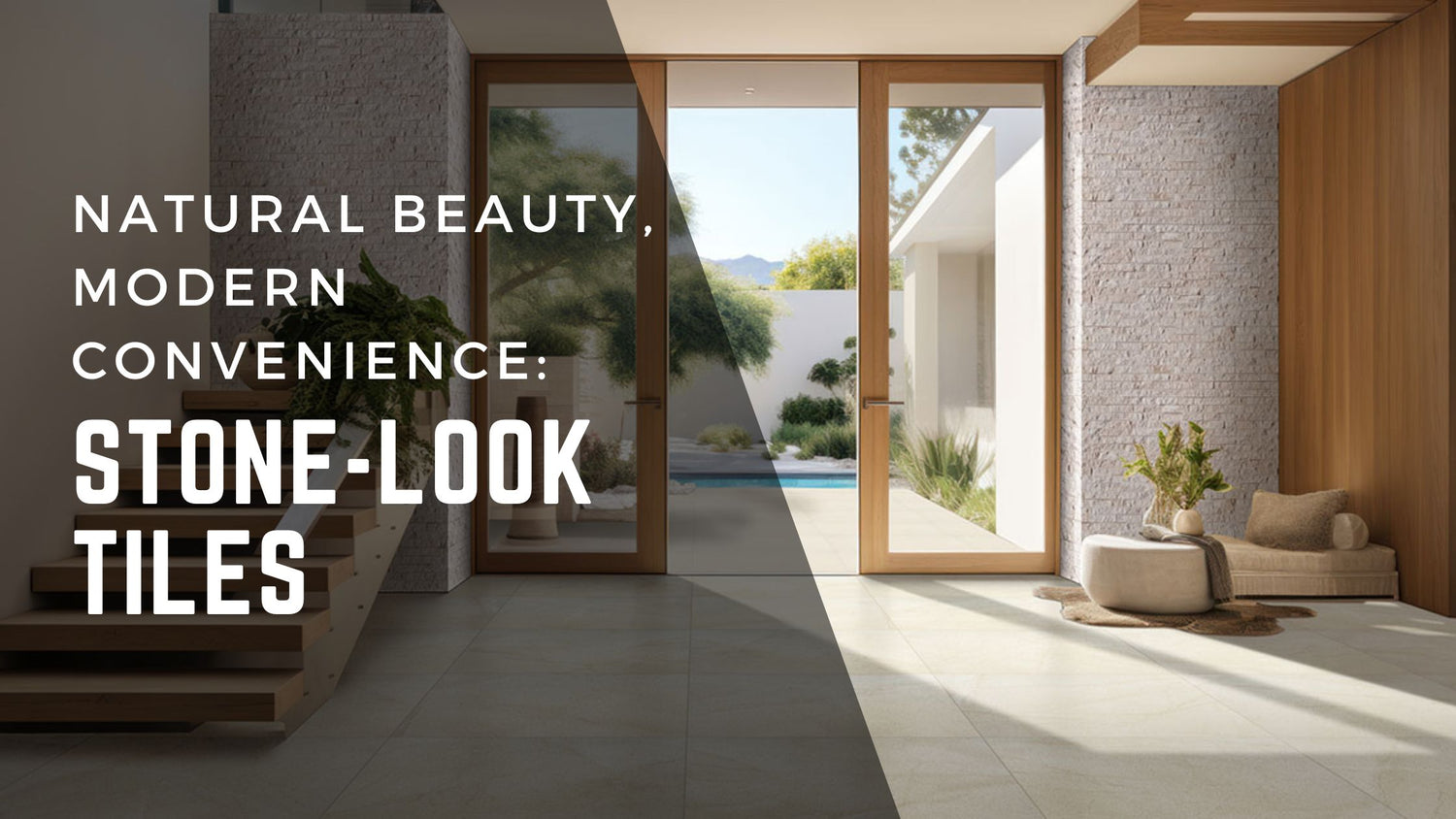 Natural beauty, modern convenience: Stone-Look Tiles