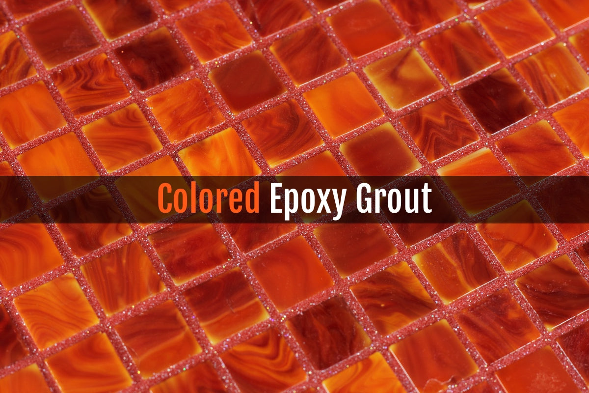 colored epoxy grout