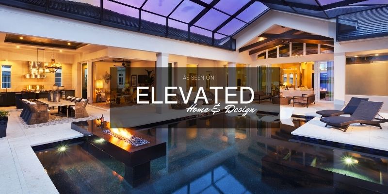 AquaBlu Mosaics Featured in ELEVATED Magazine