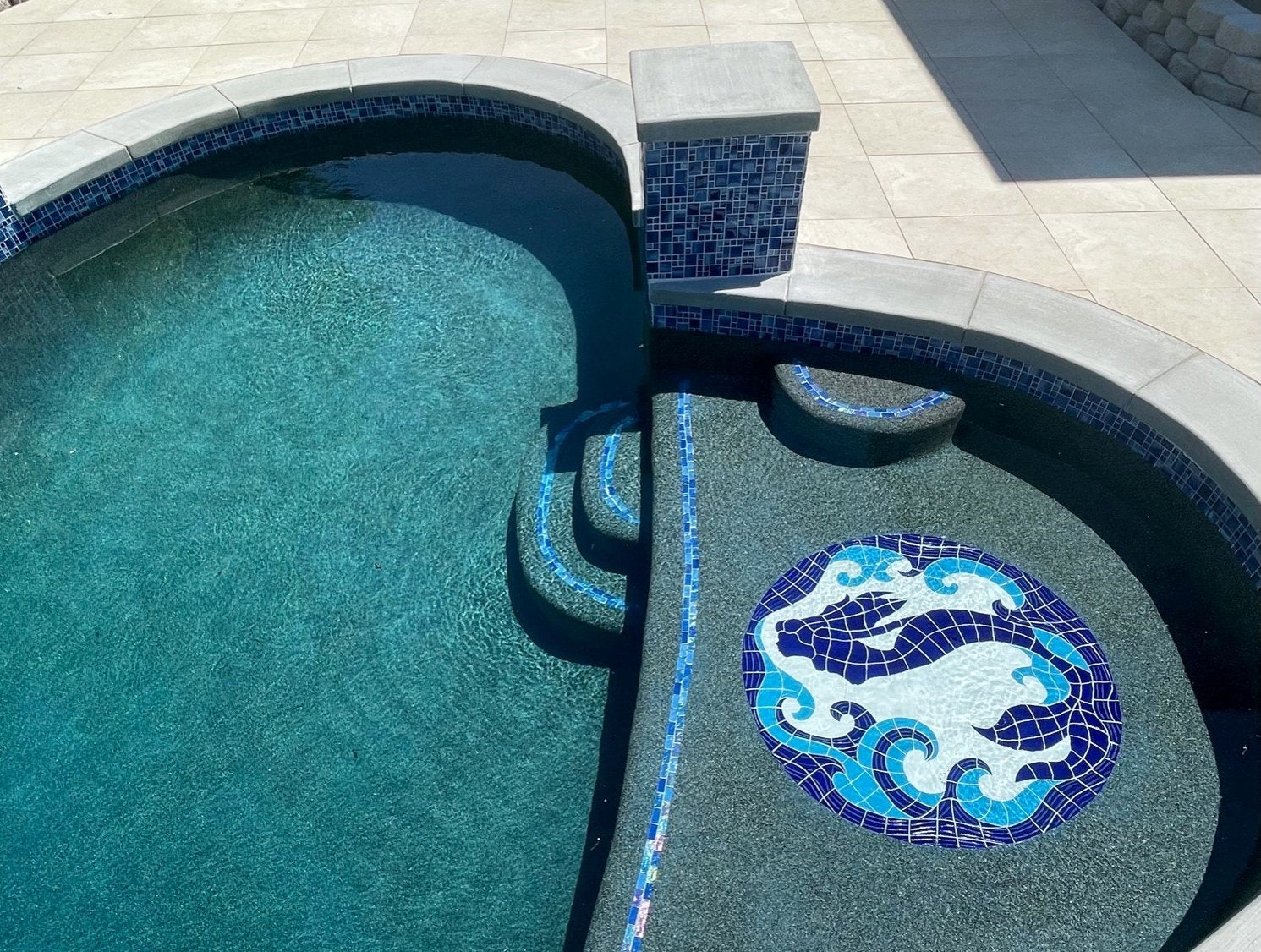 Featured Project of the Month - August 2021 – AquaBlu Mosaics