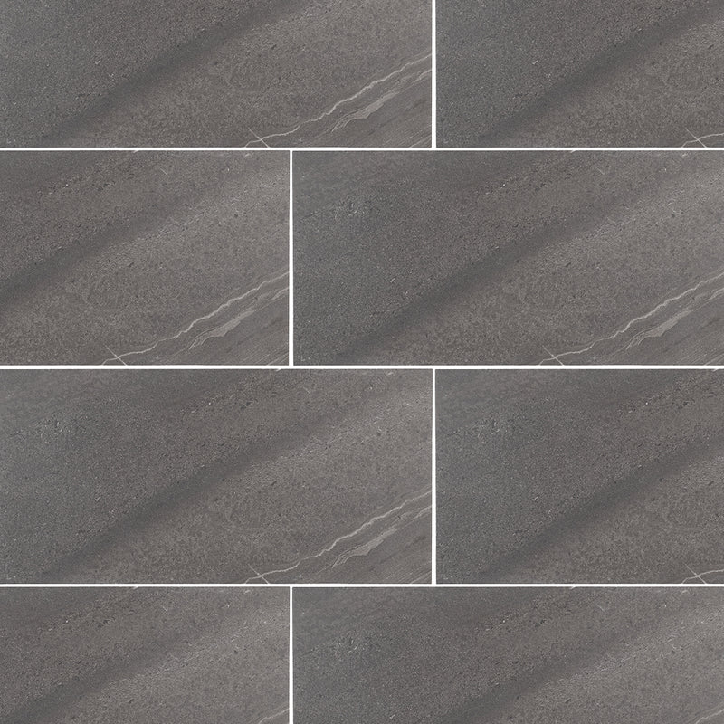 Adrock Shadow, 12" x 24" Porcelain Tile | Floor & Wall Tile