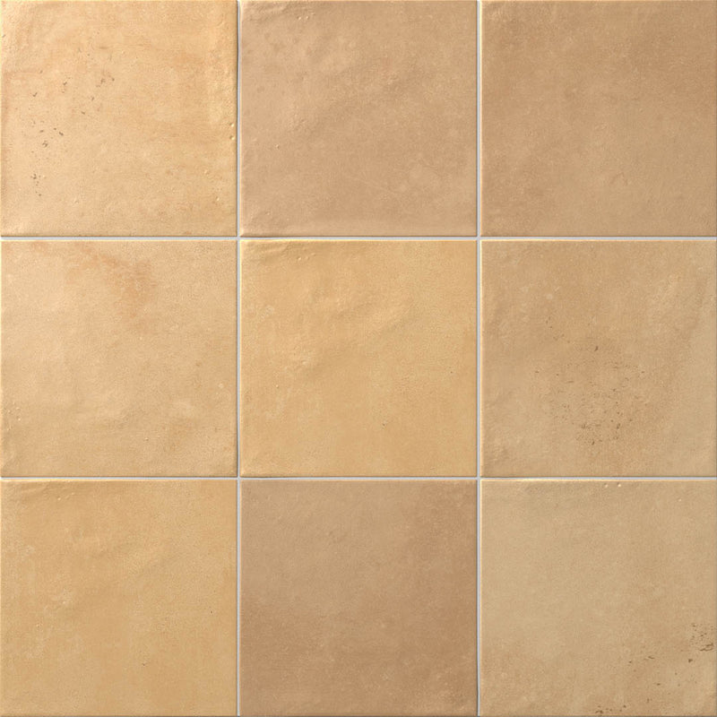 Agadir Cotto Oscuro Matte, 5.8" x 5.8" | Porcelain Tile by Dune