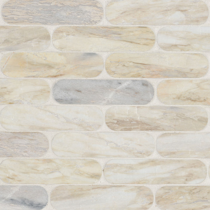 Angora Ellipse, Mosaic Stone Tile | Kitchen Backsplash & Floor Tile