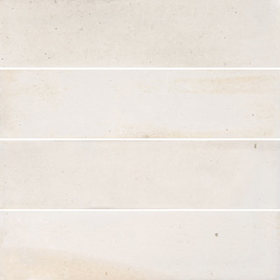 Antique White Field, 3" x 12" Porcelain Tile | Artistry in Mosaics