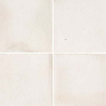 Antique White Field, 6" x 6" Porcelain Tile | Artistry in Mosaics