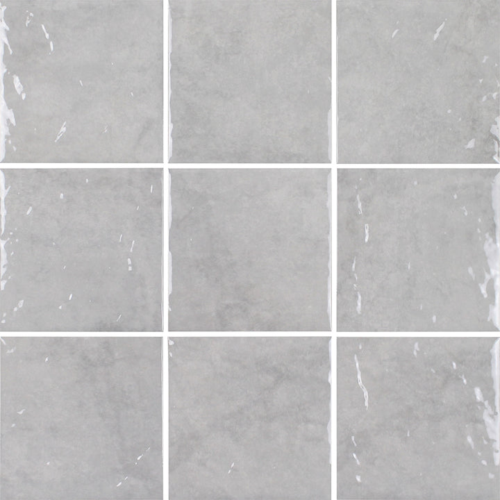 Nacre, 6" x 6" Porcelain Tile | CRBREEFNACRE6 | Aquatica Waterline Tile