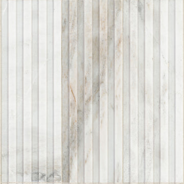 Arabescato Venato, 4" x 12" Stone Tile | Large-Format Backsplash Tile