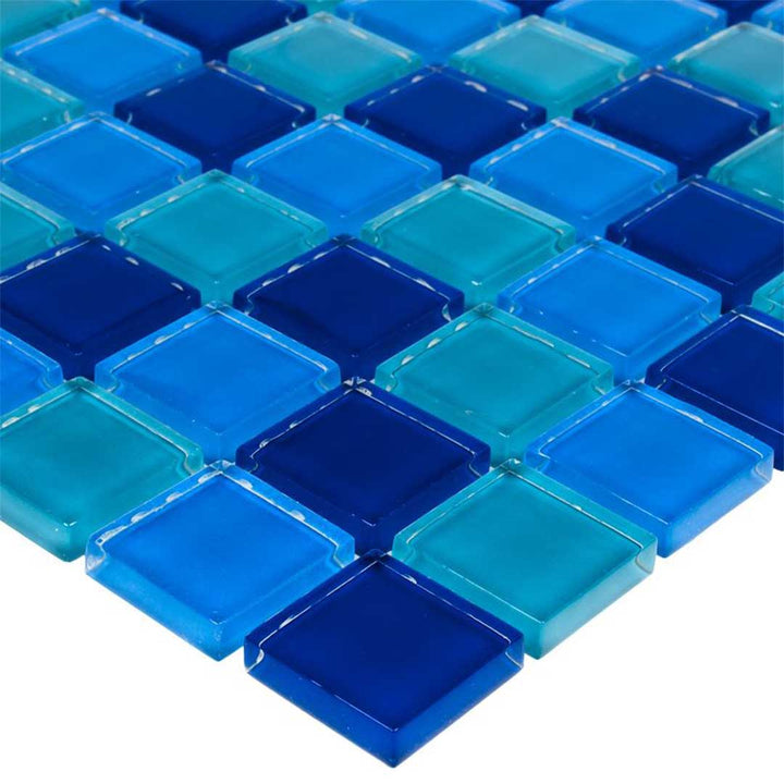 Arctic Ocean, 1" x 1" Glass Tile | Anthology Pool & Spa Tile (2)