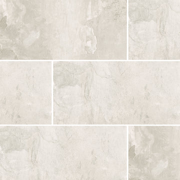 Arkham Bianco, 12" x 24" Porcelain Tile | Porcelain Floor Tile