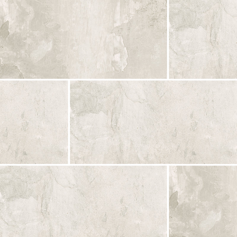 Arkham Bianco, 12" x 24" Porcelain Tile | Porcelain Floor Tile