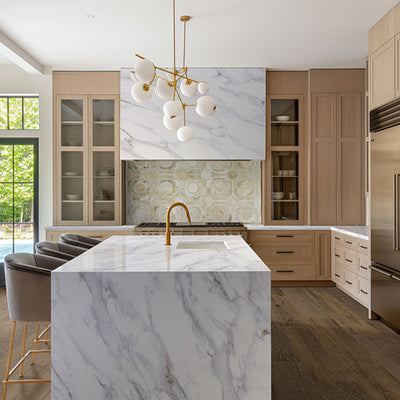 Athena Gold Regency | Marble Kitchen & Bath Tile by MSI