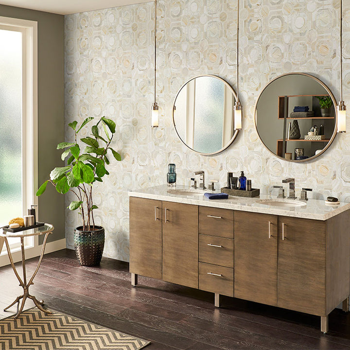 Athena Gold Regency | Marble Kitchen & Bath Tile by MSI