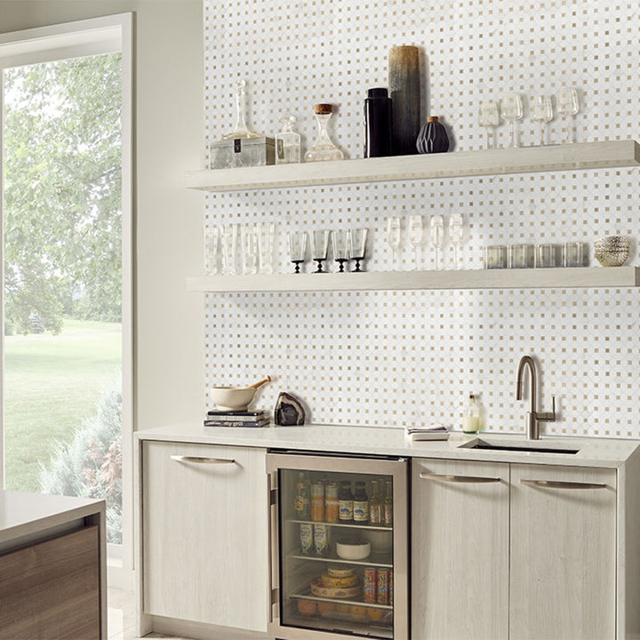 Bianco Dolomite Crema Dotty | Stone Tile for Kitchen and Bath