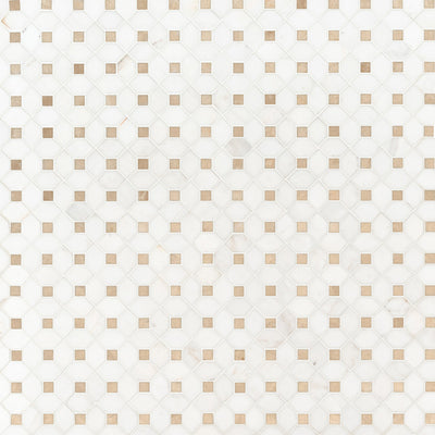 Bianco Dolomite Crema Dotty | Stone Tile for Kitchen and Bath