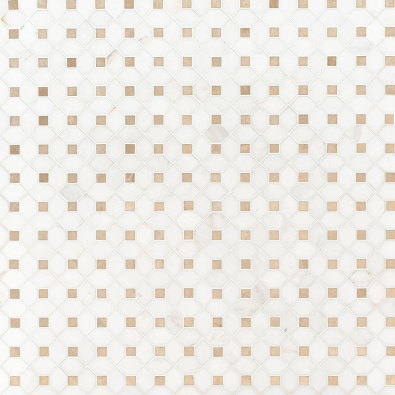 Bianco Dolomite Crema Dotty | Stone Tile for Kitchen and Bath