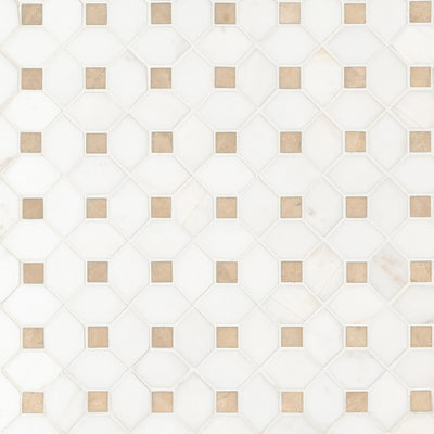 Bianco Dolomite Crema Dotty | Stone Tile for Kitchen and Bath