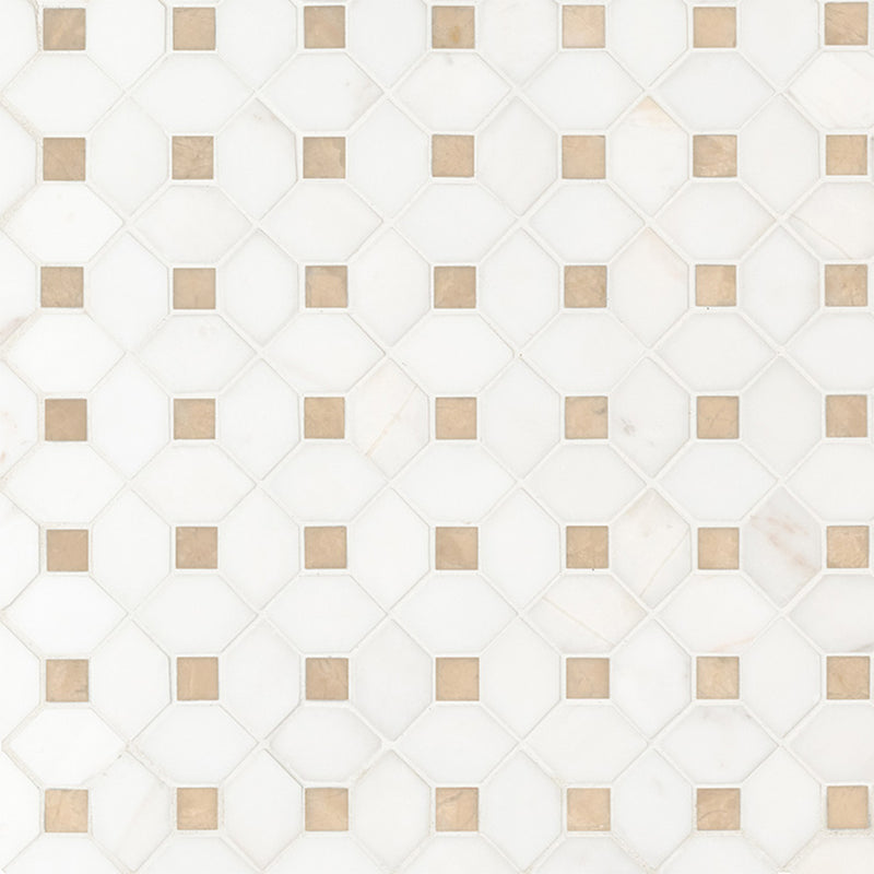 Bianco Dolomite Crema Dotty | Stone Tile for Kitchen and Bath