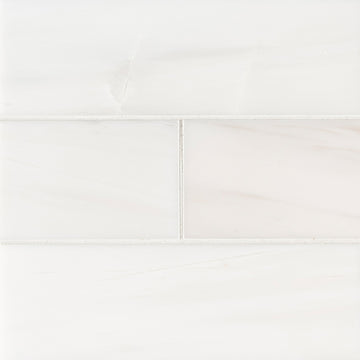 Bianco Dolomite Subway, 4" x 12" | Stone Tile for Kitchen & Bath