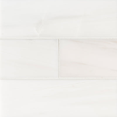 Bianco Dolomite Subway, 4" x 12" | Stone Tile for Kitchen & Bath