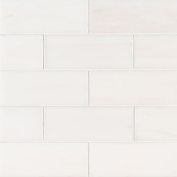 Bianco Dolomite Subway, 3" x 6" | Stone Tile for Kitchen & Bath