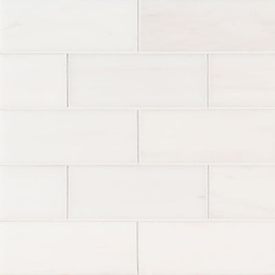 Bianco Dolomite Subway, 3" x 6" | Stone Tile for Kitchen & Bath