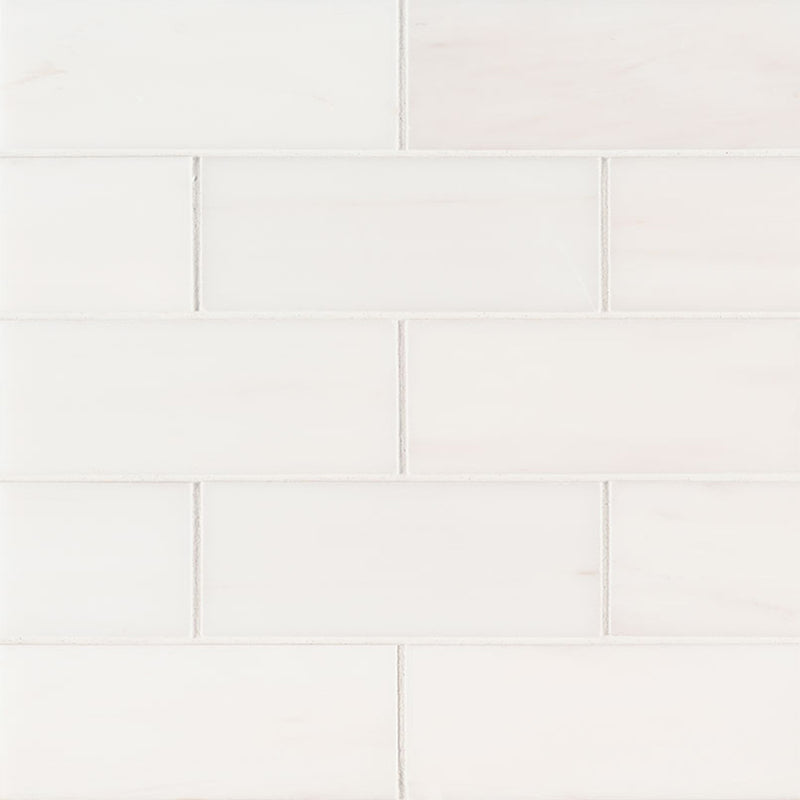 Bianco Dolomite Subway, 3" x 6" | Stone Tile for Kitchen & Bath