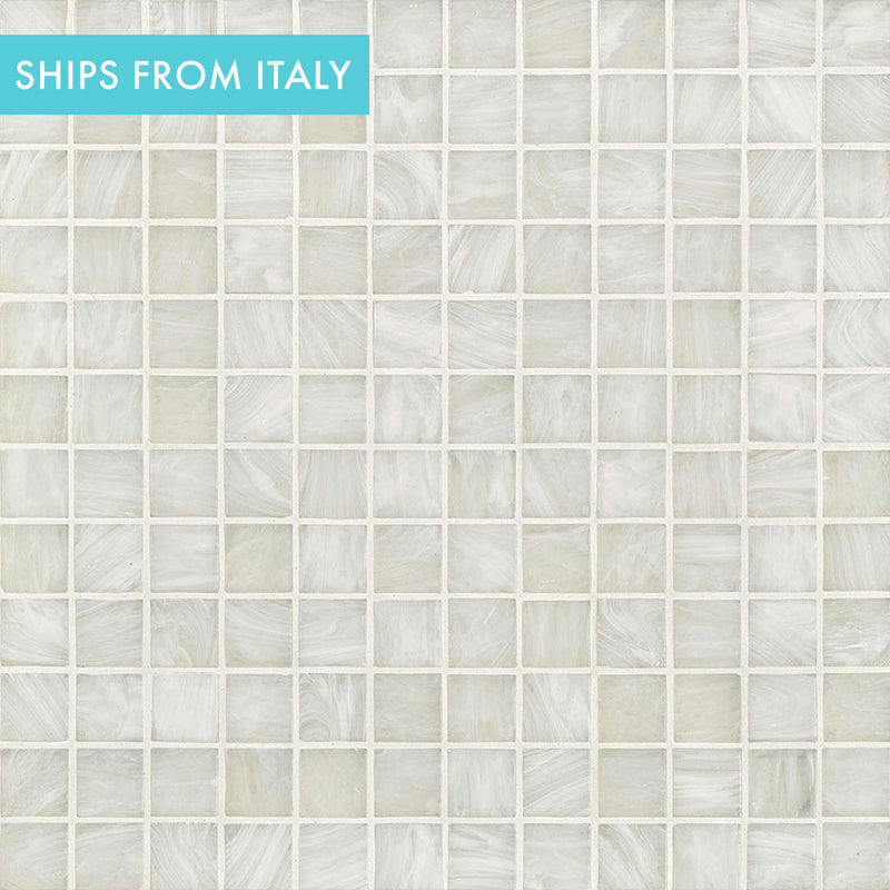 OP 25.10 Matte, 1" x 1" Glass Tile | Glass Mosaic Tile by Bisazza