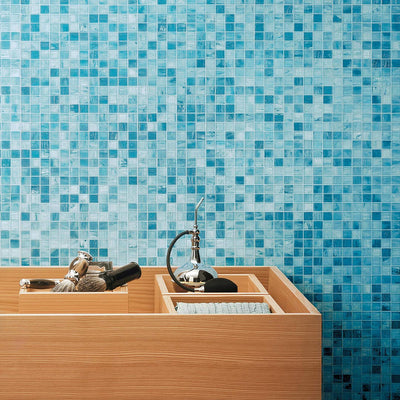 OP 25.01, 1" x 1" Glass Tile | Glass Mosaic Tile by Bisazza