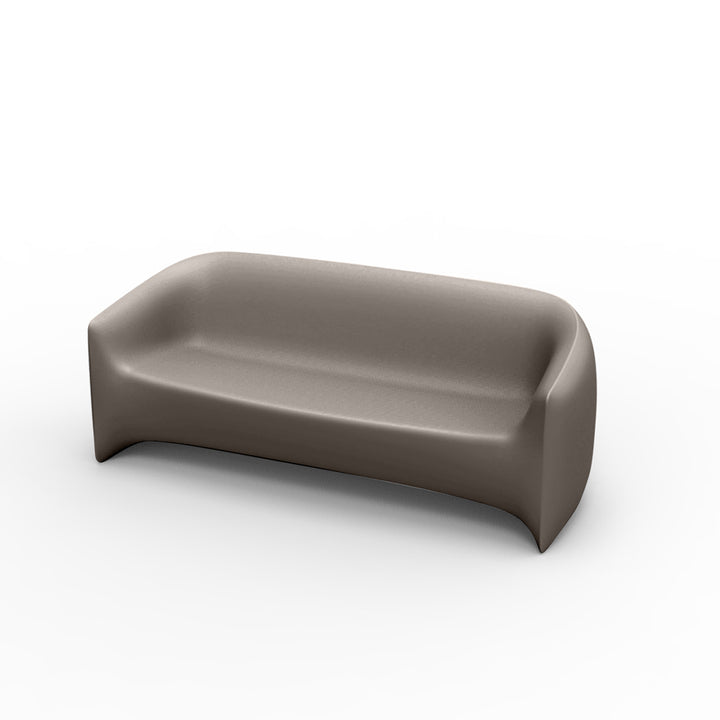 Blow Outdoor Sofa | Modern Patio Furniture by Vondom - Taupe