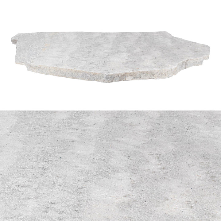 Brazilian White, Random | QRTBRAWHTFLAGN | NSR Natural Stone Flagstone