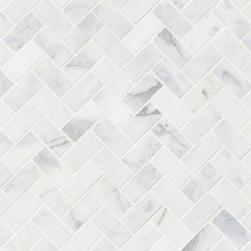 Calacatta Cressa Herringbone | Herringbone Stone Tile