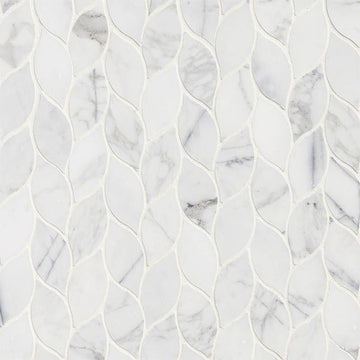 Calacatta Cressa Blanco Pattern | Natural Stone Backsplash Tile