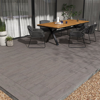 Caldera Coala, 16" x 47" | 2CM Outdoor Porcelain Paver by MSI