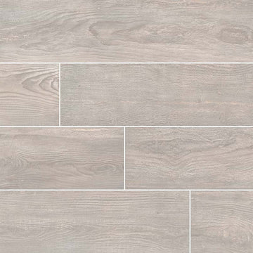 Caldera Grigia, 8" x 47" Porcelain Tile | Floor Tile by MSI