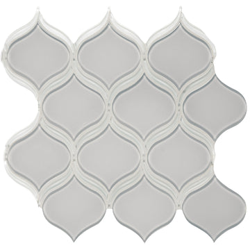 Cloud Arabesque, Glass Tile | Tesoro Backsplash & Wall Tile