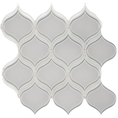 Cloud Arabesque, Glass Tile | Tesoro Backsplash & Wall Tile