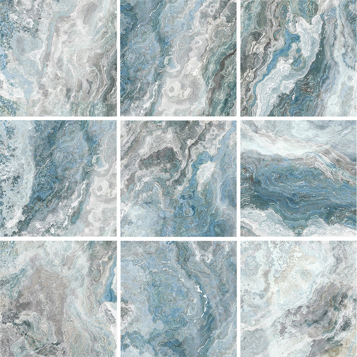 Cloud Aqua, 6" x 6" Porcelain Tile | ESTCLOUAQUA6 | Waterline Tile