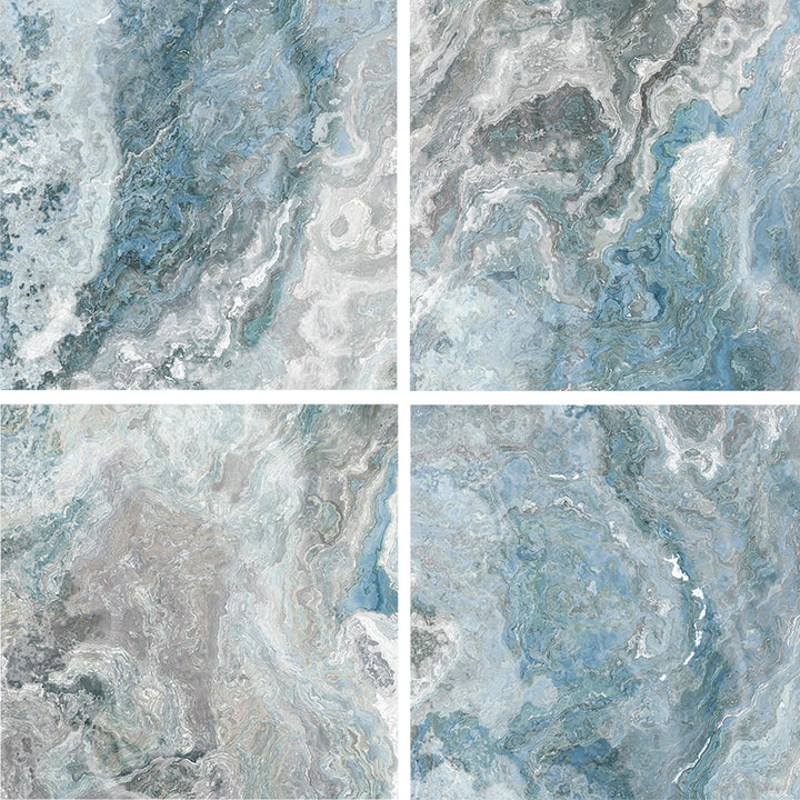 Cloud Aqua, 6" x 6" Porcelain Tile | ESTCLOUAQUA6 | Waterline Tile