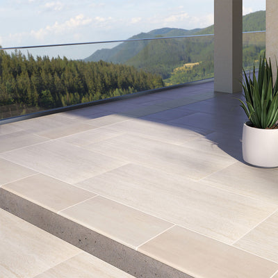 Cordova LaBlanca, 24" x 48" | 2CM Outdoor Porcelain Paver