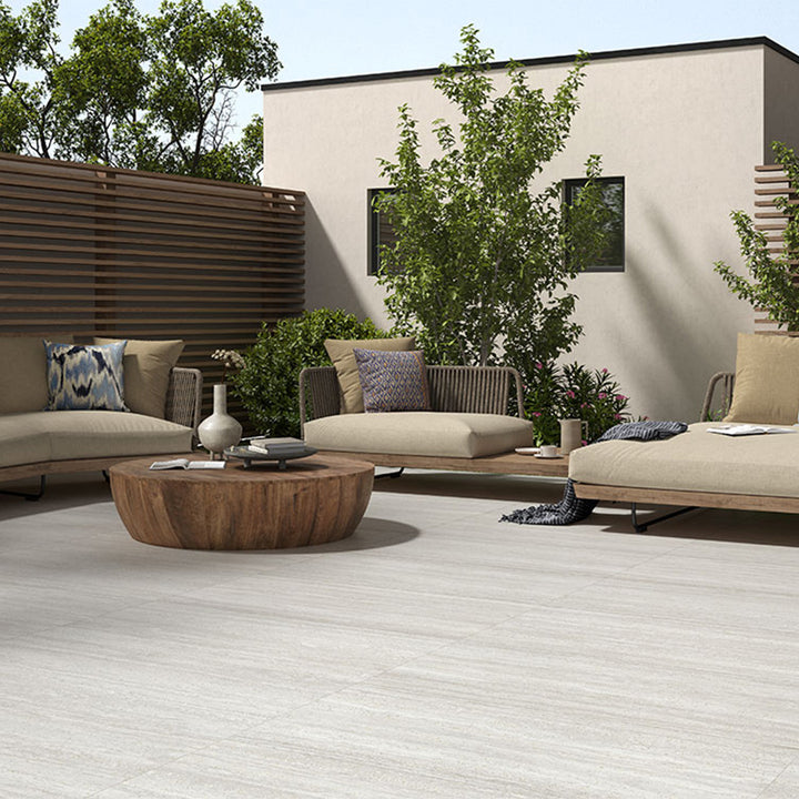 Cordova LaBlanca, 24" x 48" | 2CM Outdoor Porcelain Paver