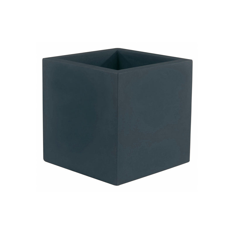 Cubo Planters by Vondom | Modern Patio and Lawn Accessory - Large Anthracite